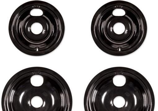 Photo 1 of *MISSING ONE*Everbilt
Black Porcelain Drip Bowl for GE Electric Ranges (4-Pack)