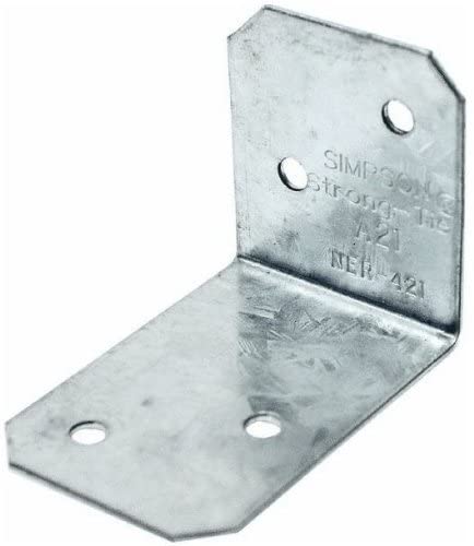 Photo 1 of *SIMILAR TO POSTED ITEM* Simpson Strong Tie A21-200 18-Gauge Angle (60-Per Box)
