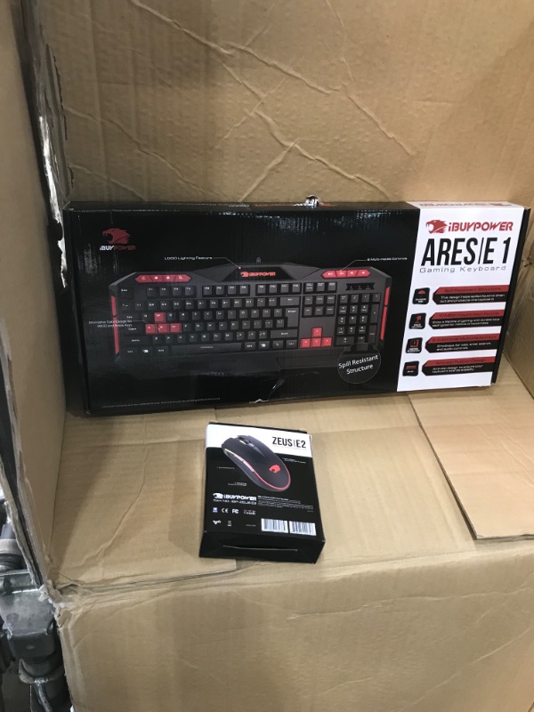 Photo 2 of iBUYPOWER Enthusiast Gaming PC Desktop AM010A AMD FX-6300 3.5Ghz, NVIDIA Geforce GT 710 1GB, 8GB DDR3 RAM, 1TB HDD, WiFi Adapter, Gaming Keyboard/Mouse & Win 10 Home
