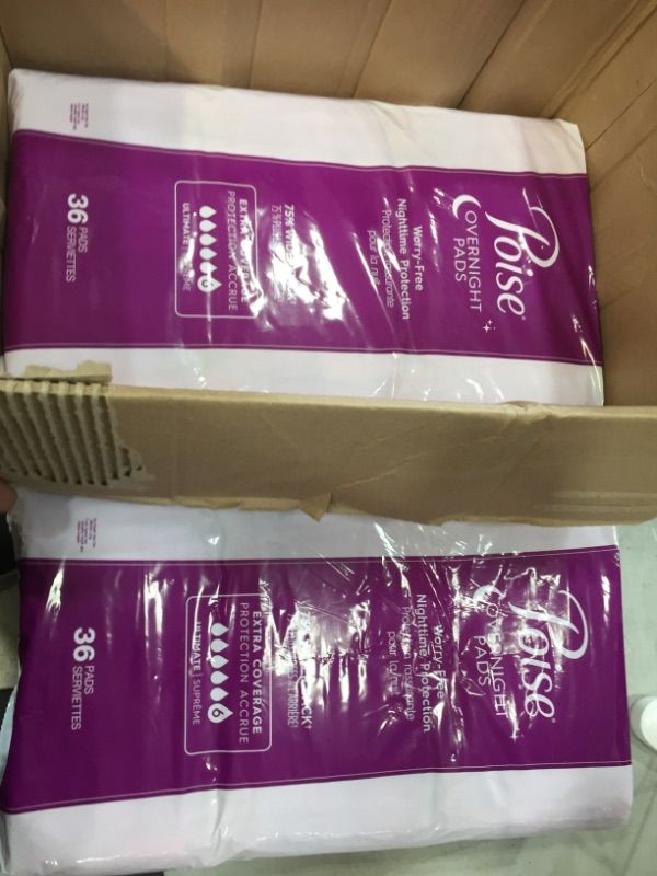 Photo 2 of Incontinence Pads, Ultimate Absorbency 72 PACK