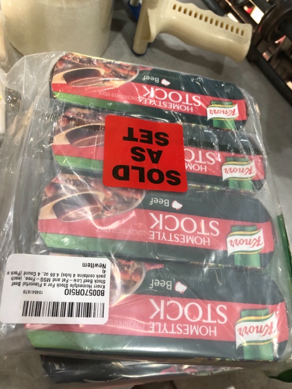 Photo 3 of **EXPIRES 02/11/2022** 4-PK Knorr Homestyle Stock For A Homey, Warming Stock Beef No Artificial Flavors 4.66 Oz, 4 Count
