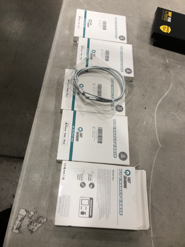 Photo 2 of  iPhone Lightning to USB-C Fast Charging Cable 5 BOXES.