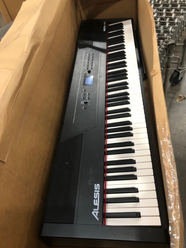 Photo 2 of MISSING POWER CORD, Alesis Recital Pro - 88 Key Digital Piano Keyboard with Hammer Action Weighted Keys