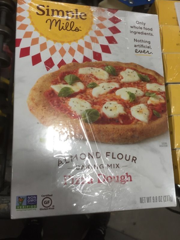 Photo 1 of **Expired on 12/17/2021** Simple Mills Almond Flour, Cauliflower Pizza Dough Mix, Gluten Free, Made with whole foods, 6 Count 