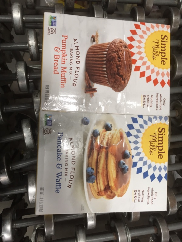 Photo 4 of ** Expired 12/19/2021 ** Simple Mills Almond Flour Baking Pumpkin Bread Mix, Gluten Free, Muffin Pan Ready, Made with Whole Foods, 9 Oz
** Expired 10/15/2021 ** Simple Mills Almond Flour Pancake Mix & Waffle Mix, Gluten Free, Made with whole foods, 10.7 O