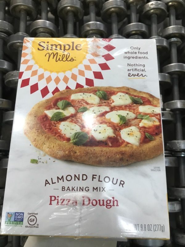 Photo 3 of **BEST BY 01/28/2022** Simple Mills Almond Flour, Cauliflower Pizza Dough Mix, 3 Count