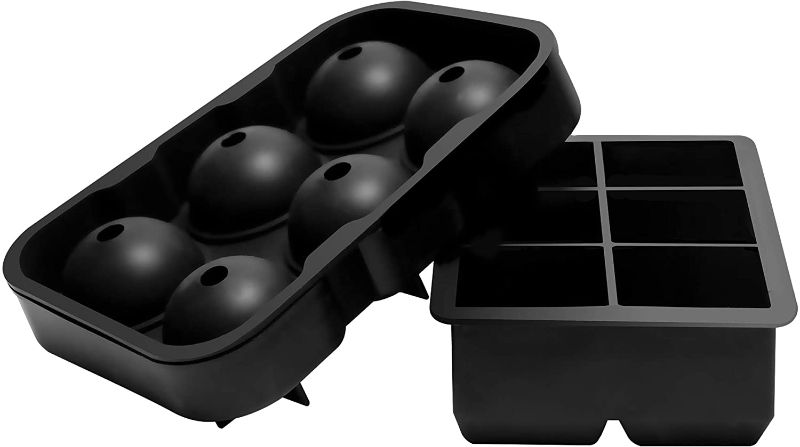 Photo 1 of 2 BOXES
Silicone Ice Cube Trays,Easy Release Large Ice Cube Tray,Ice ball Trays with Lids
