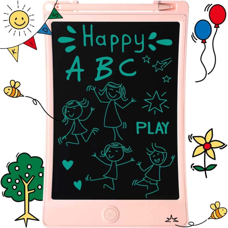 Photo 1 of 
LCD Doodle Board Drawing Tablet 8.5 Inch, Erasable Reusable Writing Pad, is a Sketch Pad for Kids, Toddler Toys, Age 2 3 4 5 6 7 8 Year Old Girls & Boys - Educational and Learning Toys Best Gifts 2pk
