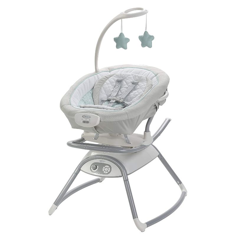 Photo 1 of **INCOMPLETE**
Graco Duet Glide Gliding Swing with Portable Rocker, Winfield , 17.75x11.5x24 Inch 