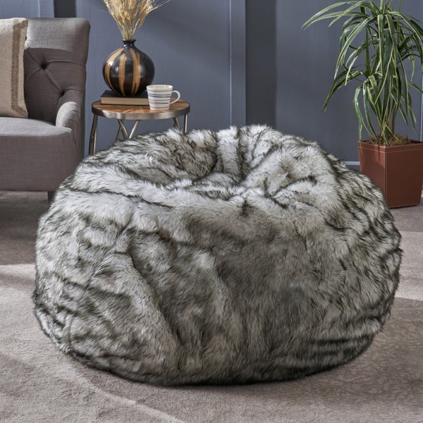 Photo 1 of **INCOMPLETE** Lepouf Warrin Furry Glam Fur Bean Bag