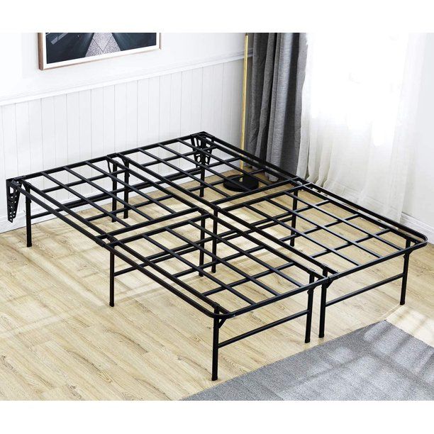 Photo 1 of **INCOMPLETE**
Tatago Heavy Duty King Size Bed Frame with 2 Headboard Brackets, 3000 lbs Max Weight Capacity Metal Platform, No Box Spring Needed
