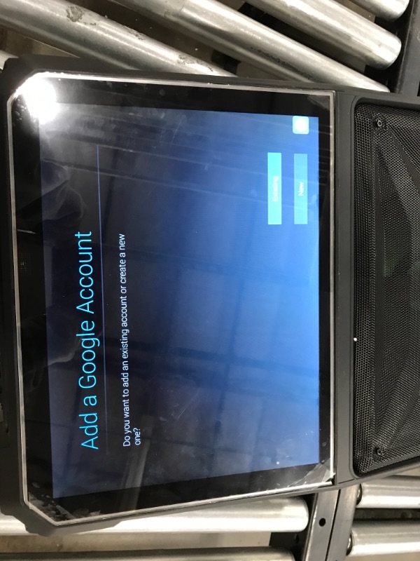 Photo 9 of **INCOMPLETE AND DAMAGED**
Billoard 8â€ Portable Karaoke Speaker System 15â€ Led Touch Screen Rechargeable Battery Bluetooth Speaker USB/Micro-SD Stand & Microphone Included (BB2713)
