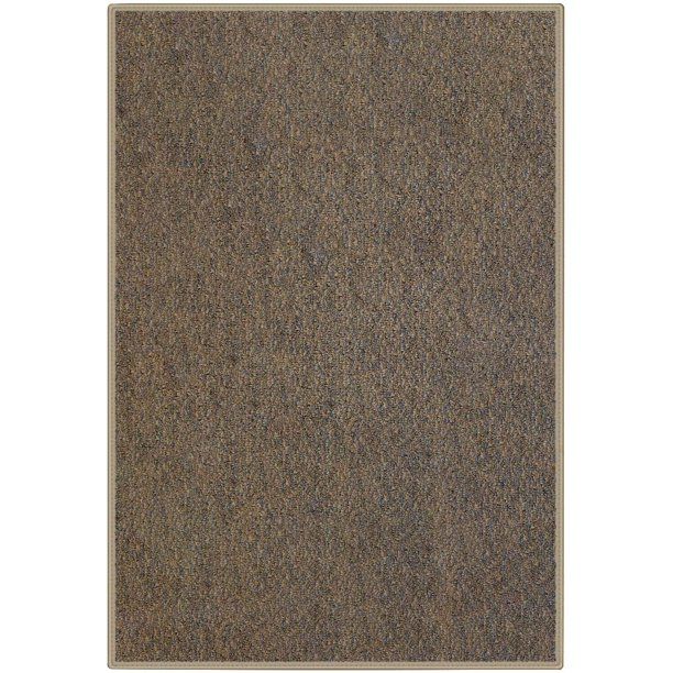Photo 1 of 3'X3' Square Fencepost - Indoor Outdoor Area Rug Carpet Runners with a Premium Fabric Finished Edges
