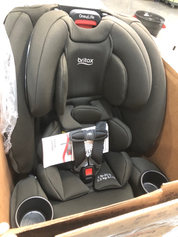 Photo 2 of Britax One4Life ClickTight All-in-One Car Seat, Eclipse Black
