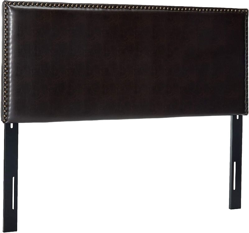 Photo 1 of ***STOCK PHOTO FOR REFERENCE Christopher Knight Home Hilton Leather Headboard, Full, Brown,295099
