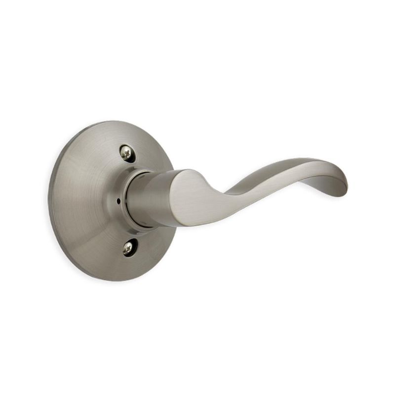 Photo 1 of 2-Defiant Naples Satin Nickel Right Handed Dummy Door Lever
