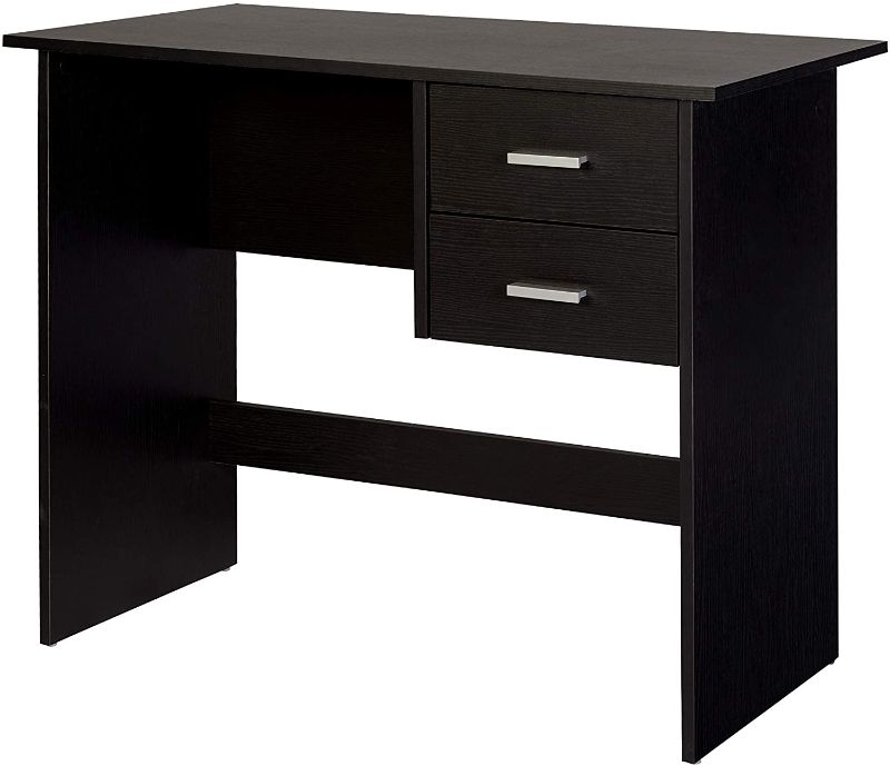 Photo 1 of OneSpace Adina 2 Drawers Writing Desk, Black
