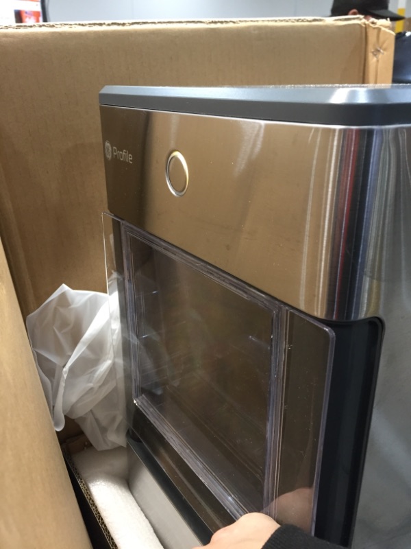 Photo 4 of ***PARTS ONLY***
GE Profile Opal | Countertop Nugget Ice Maker | Portable Ice Machine Complete with Bluetooth Connectivity | Smart Home Kitchen Essentials | Stainless Steel Finish | Up to 24 lbs. of Ice Per Day
