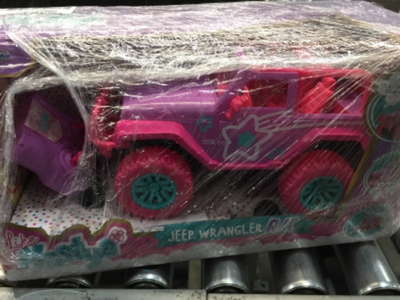 Photo 3 of Jada Toys Like Nastya 1:16 Jeep RC Remote Control Cars Pink, Toys for Kids (32792)
