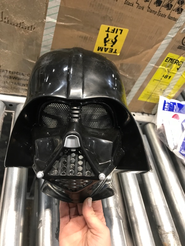 Photo 3 of  Star Wars Darth Vader Molded Mask Black

