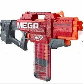 Photo 1 of NERF Mega Motostryke Motorized 10-Dart Blaster -- Includes 10 Mega Darts & Clip
