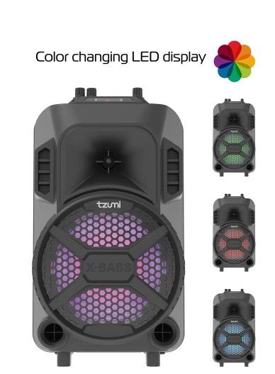 Photo 1 of Tzumi Megabass LED Jobsite Speaker