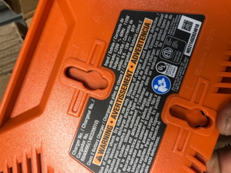 Photo 5 of RIDGID 18V Lithium-Ion MAX Output 4.0 Ah Battery and Charger Starter Kit
