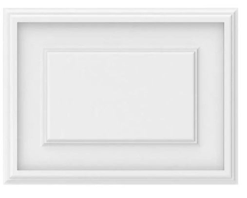 Photo 1 of 3pck-Ekena Millwork 5/8 in. x 16 in. x 12 in. Legacy Raised Panel White PVC Decorative Wall Panel