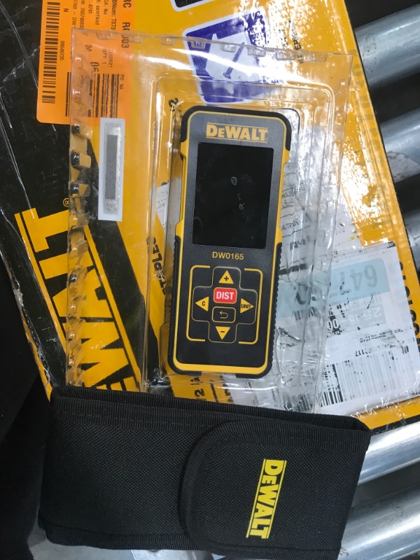 Photo 2 of DEWALT 165 ft. Color Screen Laser Distance Measurer