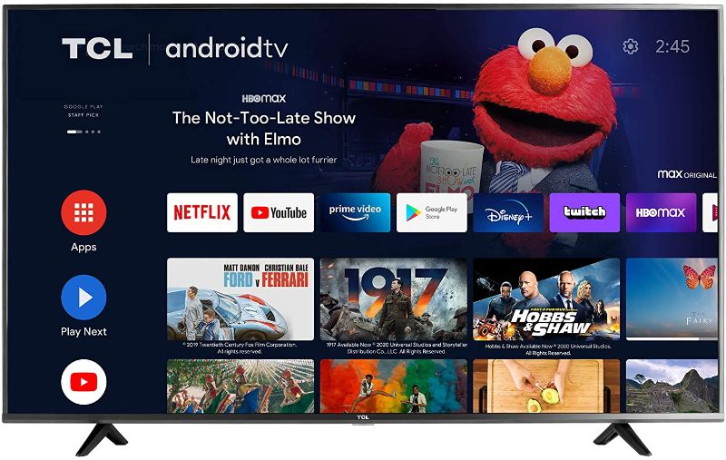 Photo 1 of TCL 50-inch Class 4-Series 4K UHD HDR Smart Android TV - 50S434, 2021 Model
