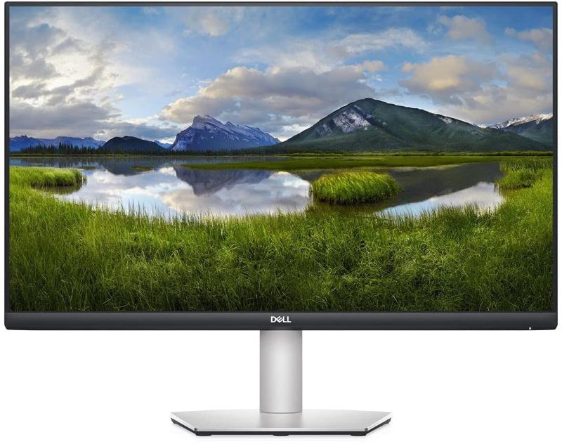 Photo 1 of Dell S2721QS 27 Inch 4K UHD (3840 x 2160) IPS Ultra-Thin Bezel Monitor, AMD FreeSync (HDMI, DisplayPort), VESA Certified, Silver
