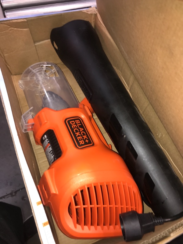 Photo 2 of BLACK+DECKER 140 MPH 450 CFM 9 Amp Corded Electric Axial Leaf Blower