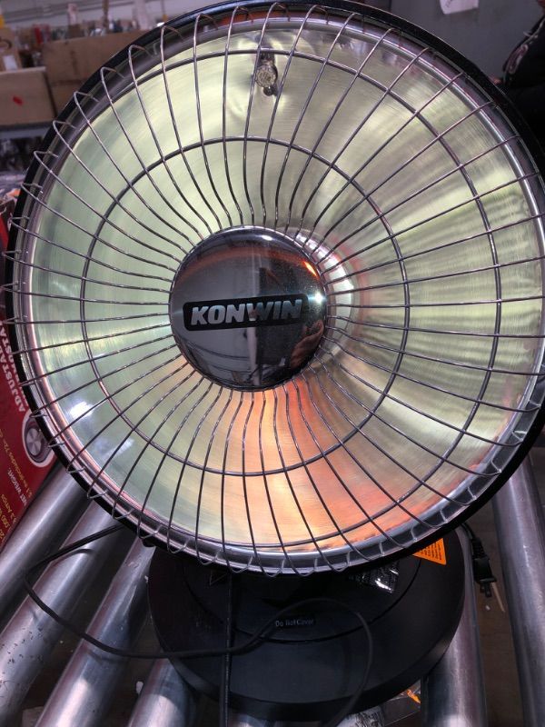 Photo 2 of KONWIN Electric Parabolic Oscillating Infrared Space Heater 
