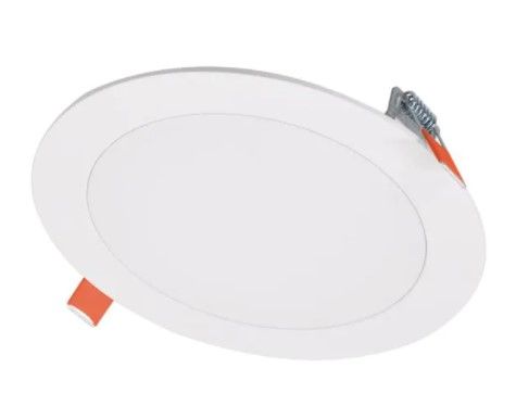 Photo 1 of 2pck-HLBSL 6 in. Color Selectable New Construction or Remodel Canless Recessed Integrated LED Kit
