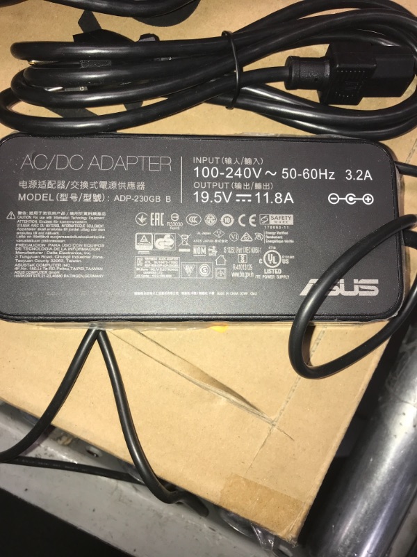 Photo 2 of Compatible with ASUS ROG Zephyrus GX501VS-XS71,ADP-230GB B 230W 19.5V AC/DC Adapter
