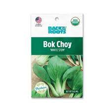 Photo 1 of **NOT REFUNABLE**BACK TO ROOTS BOK CHOY WHITE STEM 8 PACK