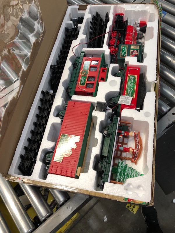 Photo 1 of EZTEC Remote Control North Pole Express Christmas Train Set
