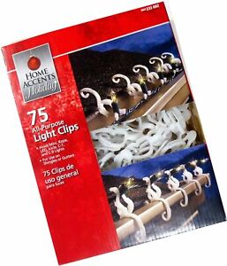 Photo 1 of 12PCK-Home Accents Holiday 80195 Universal Shingle/Gutter Clip
