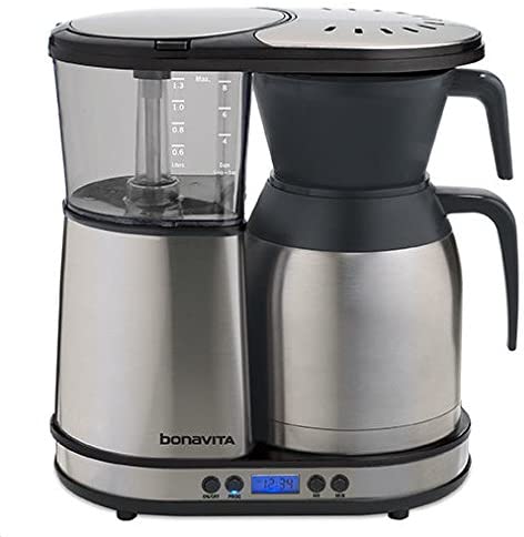 Photo 1 of Bonavita 8-Cup One-Touch Coffee Maker Featuring Programmable Setting and Thermal Carafe, BV1900TD
