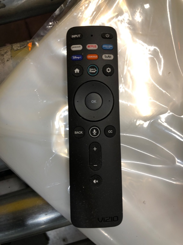 Photo 2 of Replacement Voice Remote Control XRT260 fit for Vizio V-Series and M-Series 4K HDR Smart TV with Shortcut App Keys Peacock Netflix PrimeVideo Disney+ Crackle TUBI Watchfree ?Version 2) BATTERIES ARE NOT INCLUDED 
