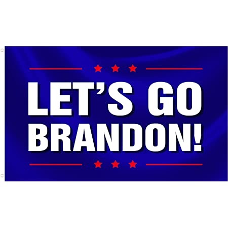 Photo 1 of 2PCK-Let's Go Brandon Flag 120"X20"  Indoor Outdoor Decoration Banner 