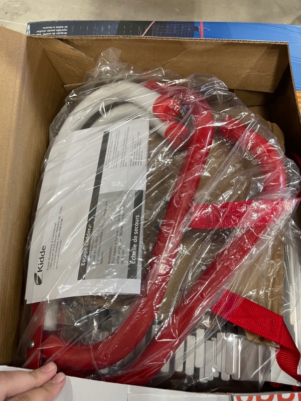 Photo 1 of Kidde Fire Escape Ladder, 3-Story, 25 ft. Long, 1,000 lb. Load Capacity