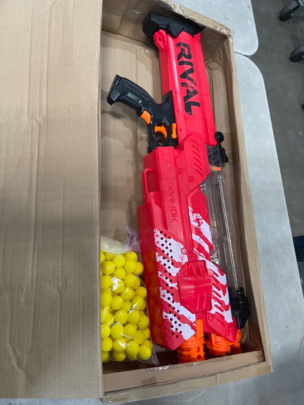 Photo 2 of Nerf Rival Nemesis MXVII-10K, Red