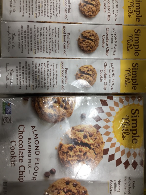 Photo 3 of ***SET OF 6***Simple Mills Almond Flour Chocolate Chip Cookie Mix, 9.4 Oz
