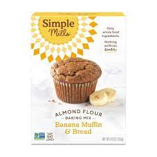 Photo 1 of ***SET OF 3**Simple Mills Gluten Free Banana Muffin & Bread Almond Flour Baking Mix - 9oz
