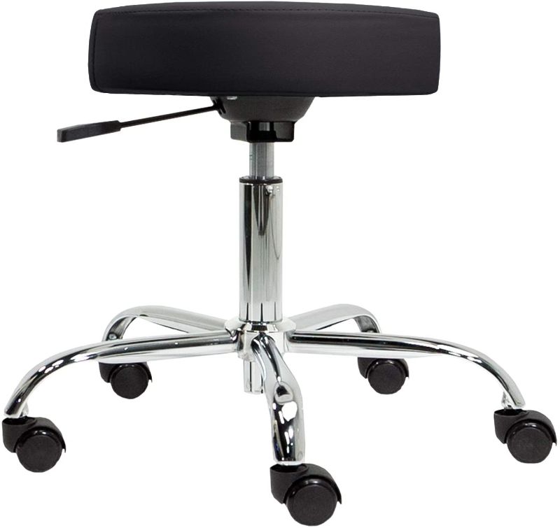 Photo 1 of **SIMILAR TO ITEM POSTED**EARTHLITE Pneumatic Massage Salon Drafting Stool - No Leaking (vs. Hydraulic), Adjustable, Rolling, CFC-Free / Medical Spa Facial Chair
