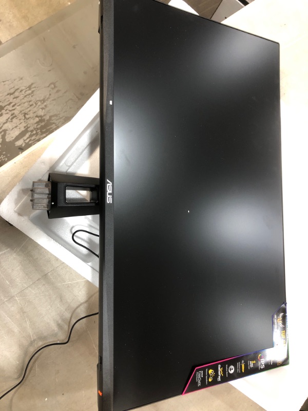 Photo 2 of *MISSING CORD**ASUS TUF Gaming VG279Q1A 27” Gaming Monitor, 1080P Full HD, 165Hz (Supports 144Hz), IPS, 1ms, Adaptive-sync/FreeSync Premium, Extreme Low Motion Blur, Eye Care, HDMI DisplayPort
