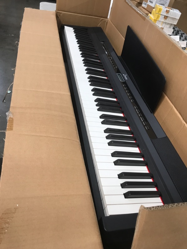 Photo 2 of Donner DEP-20 Beginner Digital Piano 88 Key Full Size Weighted Keyboard, Portable Electric Piano with Sustain Pedal, Power Supply
