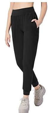 Photo 1 of Grdela Women's Casual Sweatpants Quick Dry High Waist Waterproof Pants with Pockets SMALL.
