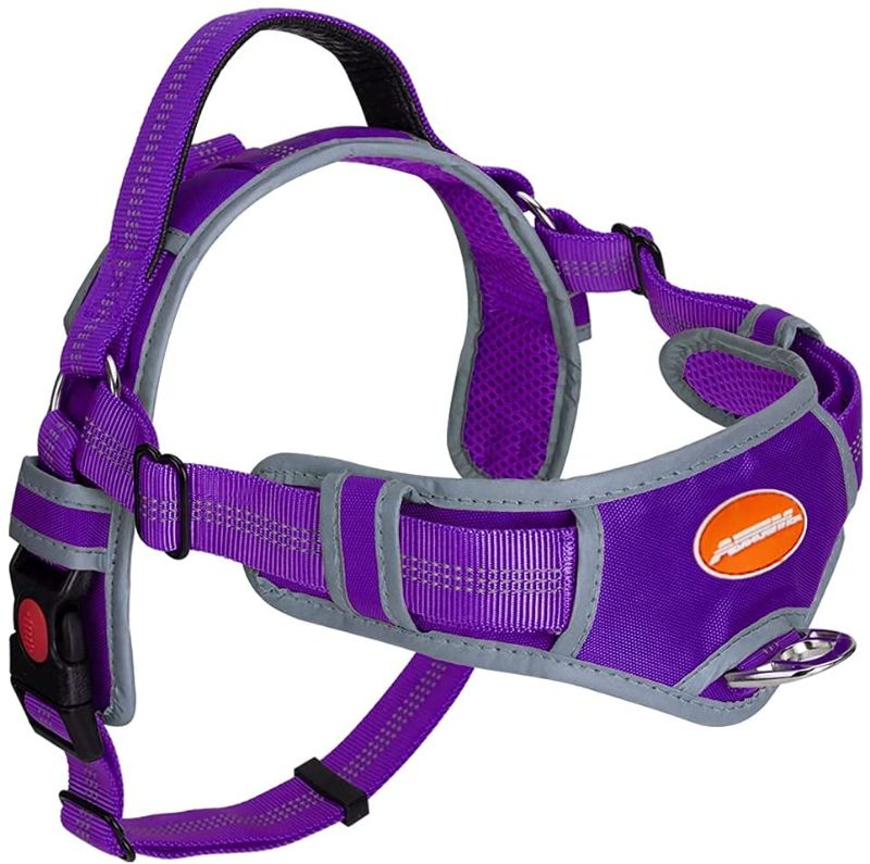Photo 1 of 
AdventureMore, Easy Wear Padded Harness, Nylon No Pull Breathable Front Clip Harness with Handle